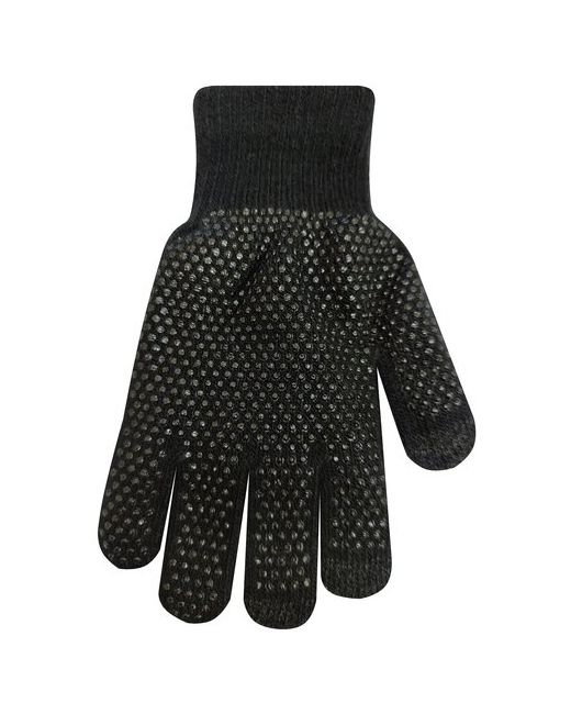 Rak сенсорные тонкие перчатки с аппликацией R-150A. Размер 21 черный