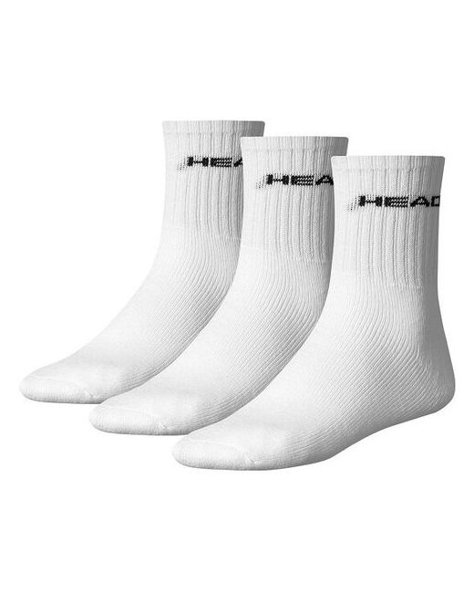 Head Носки спортивные Socks Club Tennis x3 White 811914-WHB 43/46