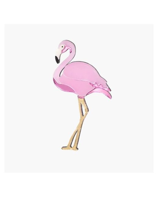 Orgalica Брошь Фламинго ANDINUS Flamingo brooch