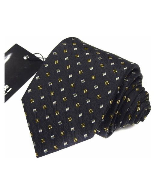 Enrico Coveri Черный галстук для мужчины с узором Coveri Collection 810868