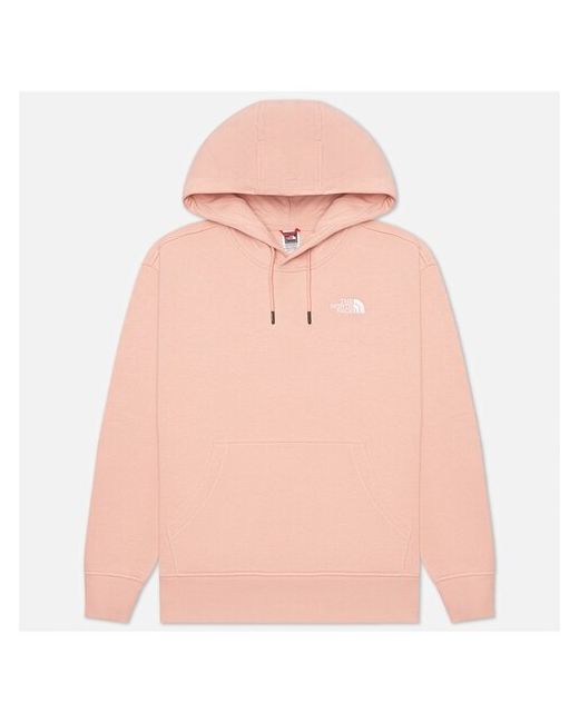 The North Face толстовка Oversized Essential Hoodie розовый Размер XS