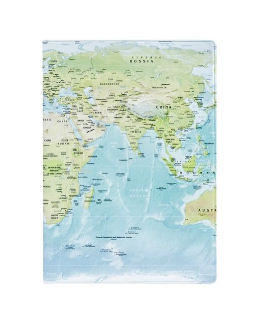 Kawaii Factory Обложка для паспорта Карта мира