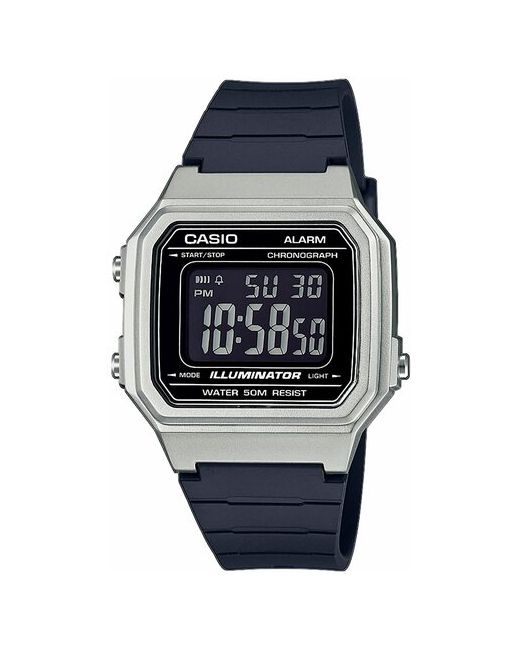 Casio Японские наручные часы Collection W-217HM-7BVEF с хронографом