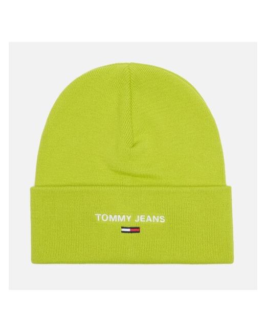 Tommy Jeans Шапка Sport Neon зелёный Размер ONE
