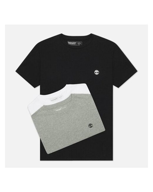Timberland Комплект мужских футболок 3-Pack Basic Jersey Crew комбинированный Размер S