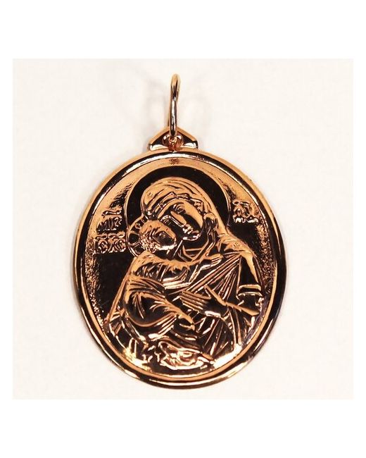 The-Jeweller Кулоны Нательная иконка Божья Матерь Владимирская из золота