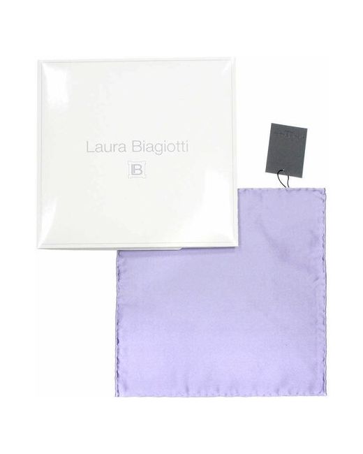 Laura Biagiotti Светло карманный платок из шелка 821404