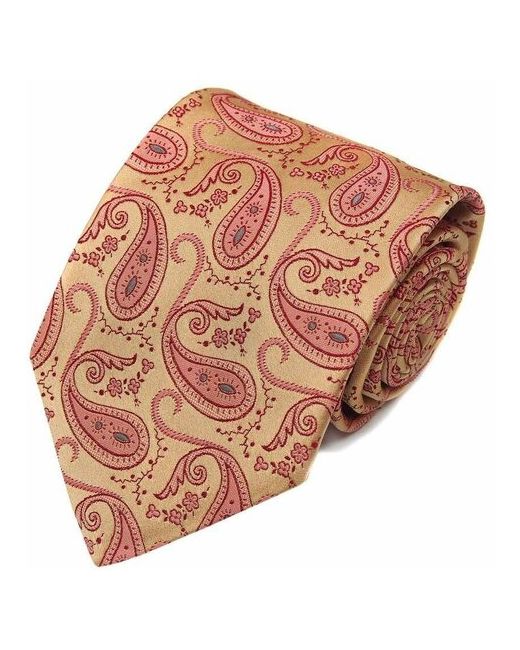 Christian Lacroix Светлый шелковый галстук с контрастными пейсли 820143