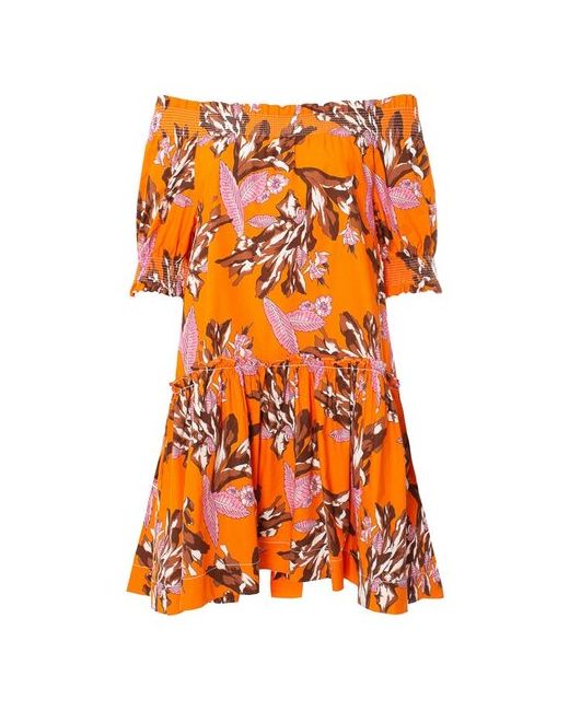 P.A.R.O.S.H. платье CECCO722467 оранжевыйкоричневый s