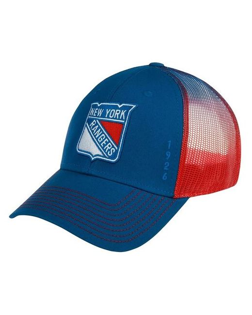 American Needle Бейсболка арт. 44612A-NYR New York Rangers Cross Fade NHL синий размер UNI