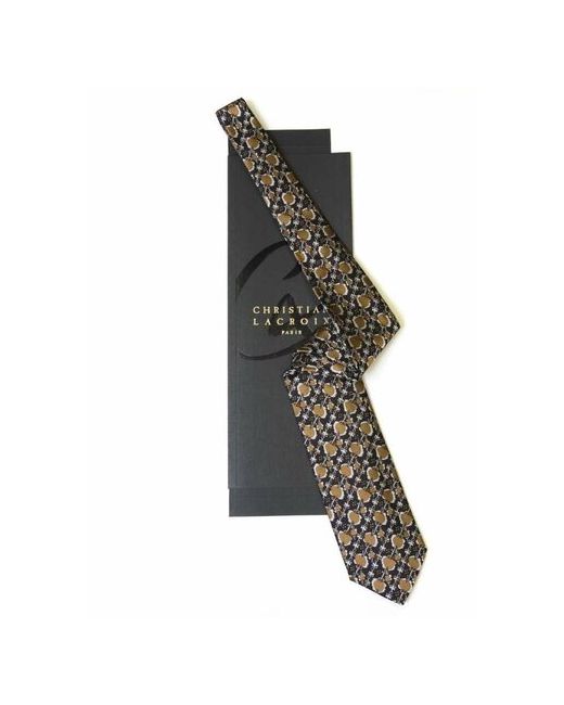 Christian Lacroix Стильный шелковый галстук 31548