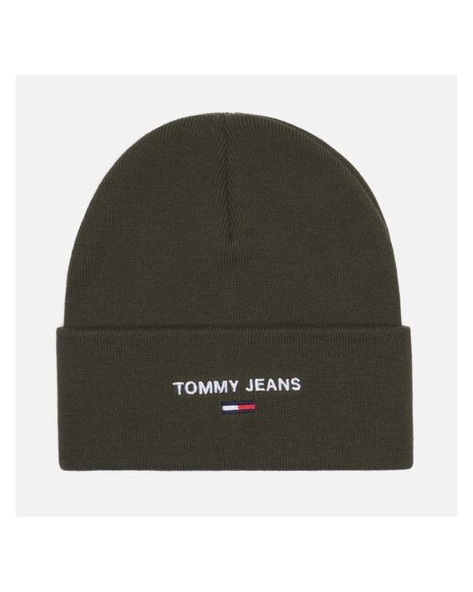 Tommy Jeans Шапка Sport оливковый Размер ONE