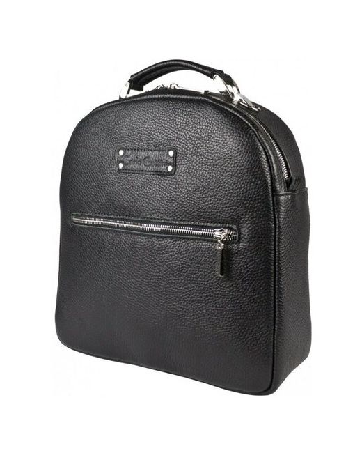 Carlo Gattini кожаный рюкзак Arcello black 3083-01