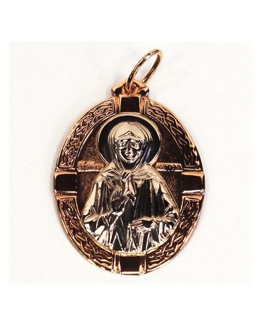 The-Jeweller Кулоны Нательная иконка Святая Матрона из золота