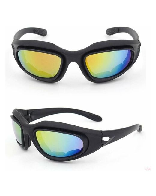 Filinn Очки защитные 4 сменные линзы PC. Поляризованные солнцезащитные очки комлекта линз.