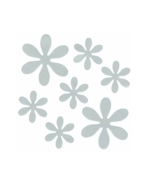 Айрис Светоотражающая наклейка на одежду Большой набор цветочков