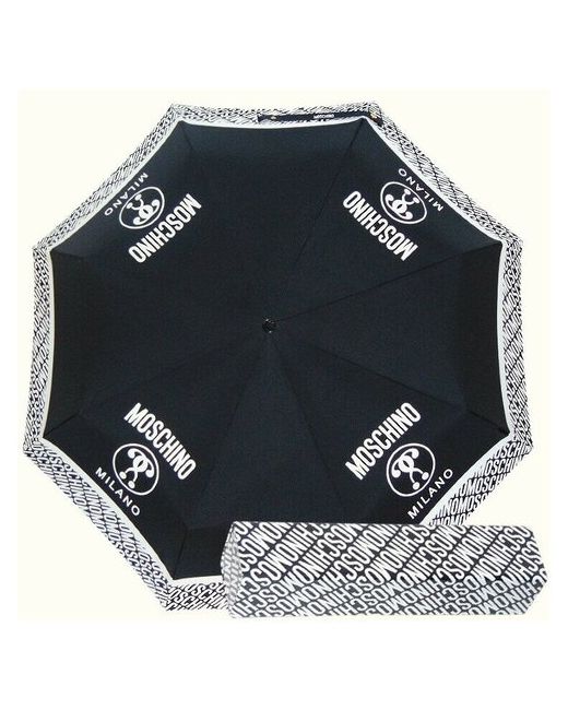 Moschino (Италия) Зонт складной Moschino 8872-A Logo M Charm Зонты