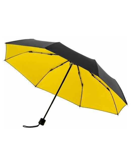 Molti Зонт складной с защитой от УФ-лучей Sunbrella желтый черным