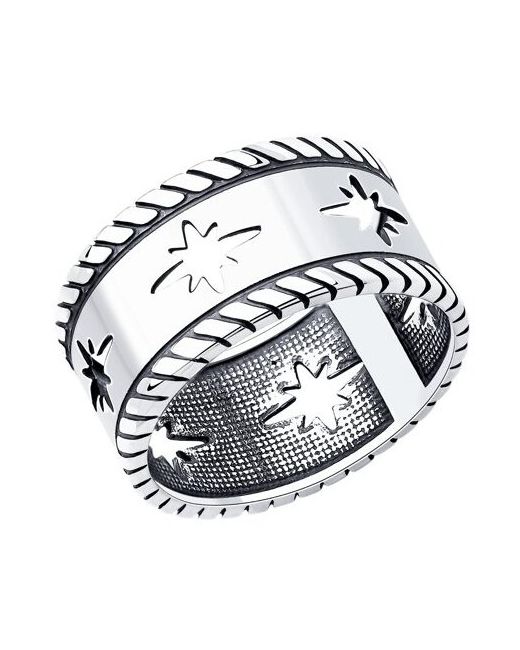 Sokolov Серебряное кольцо 95010132 размер 18