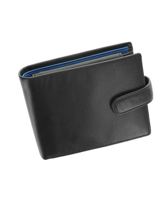 Visconti Бумажник кожаный PM102 Black/cobalt