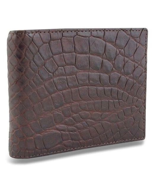 Exotic Leather Зажим для денежных купюр из мягкой кожи крокодила Porosus