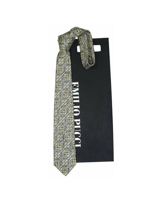 Emilio Pucci Оригинальный галстук с орнаментом 848558
