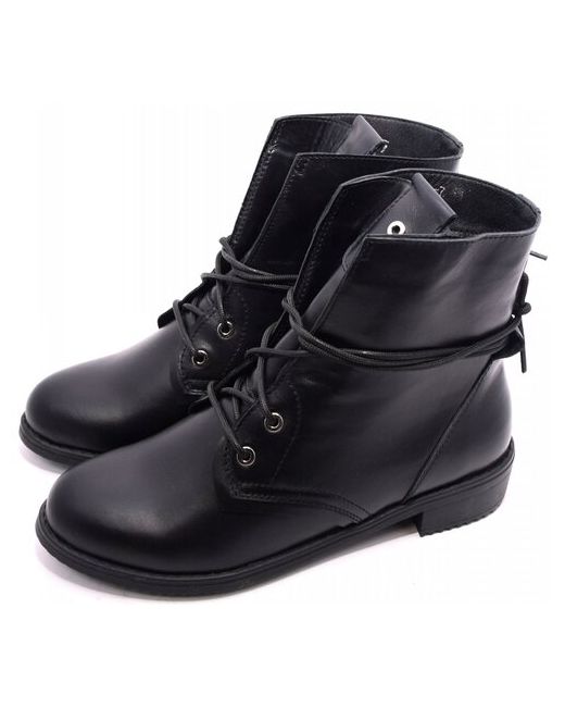 Selm 1801-7B ботинки черный натуральная кожа Размер 38