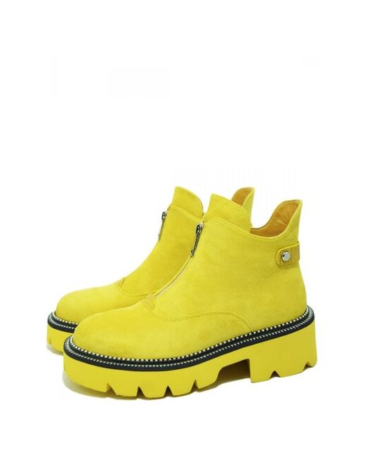 Араз LX134 ботинки желтый текстиль Размер 36
