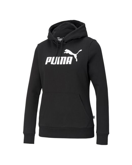 Puma Толстовка Essential Logo Hoodie Fl Черный S 58678801