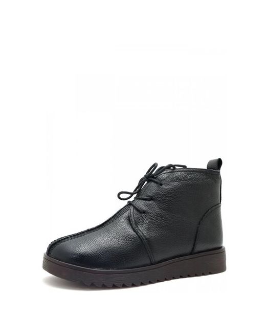 Covani CTW21-BWL3009-1 ботинки черный натуральная кожа зима Размер 36