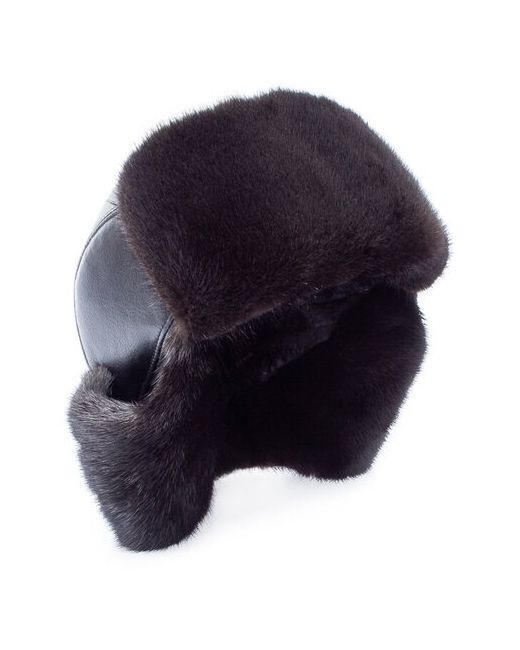Kaminsky шапка-ушанка 90259 черныйкоричневый UNI