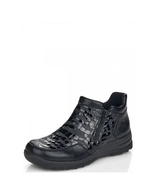 Rieker L7182-00 ботинки черный натуральная кожа зима Размер 39
