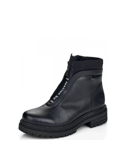 Rieker Y3153-00 ботинки черный искусственная кожа зима Размер 37