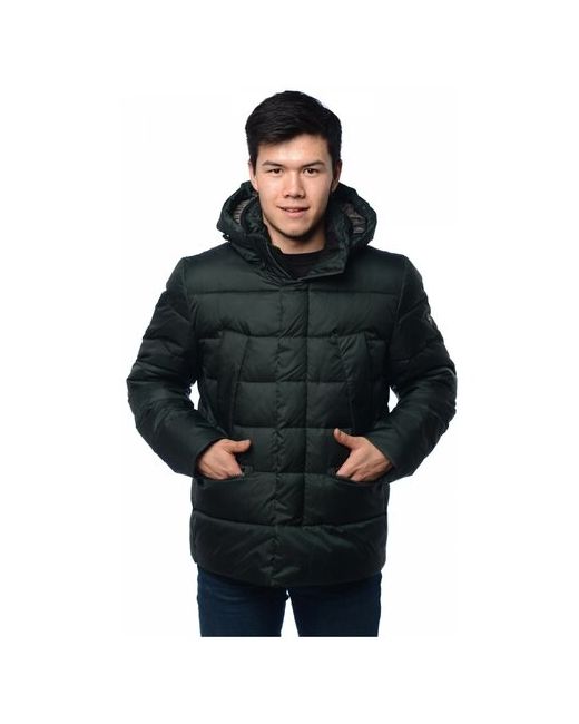 Clasna Зимняя куртка 056 размер 50 темно-зеленый