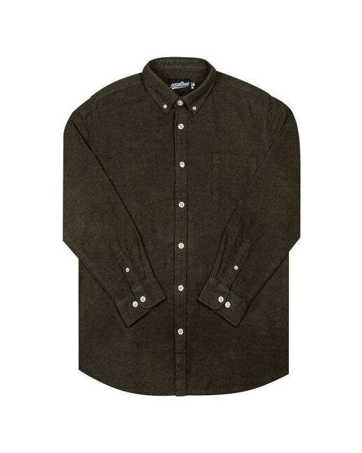 Street Soul Рубашка Однотонная рубашка из мягкой хлопковой ткани 0154 тёмно XL