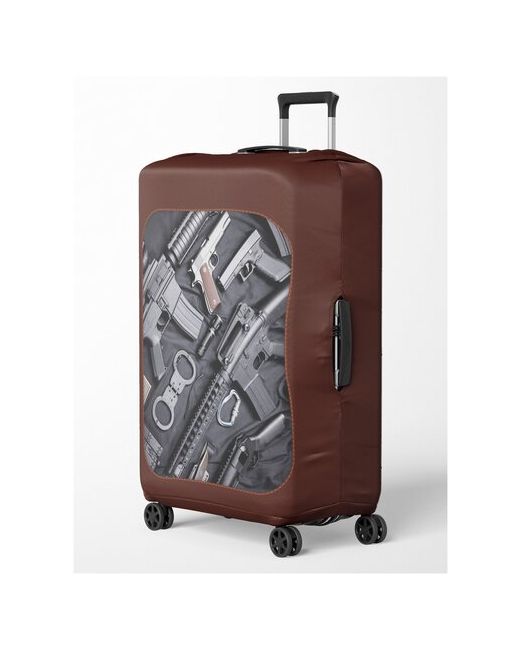 Cvt Чехол для чемодана Размер L до 81см высотой Дизайнерский чехол Защитный Артикул BAG-L-27 Бифлекс