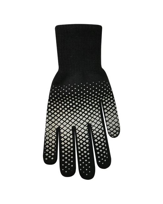 Rak утепленные перчатки с аппликацией R-007DB. Размер 23 черный