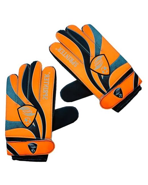 Sprinter Перчатки вратарские оранжевые размер L 9
