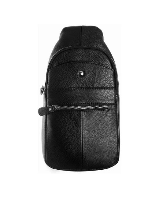 Gsmin сумка кросс-боди GL5 через плечо из натуральной кожи Черный