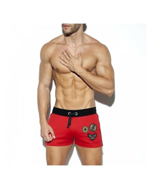 Es Collection Шорты спортивные Army Padded Sports Shorts Red Размер L