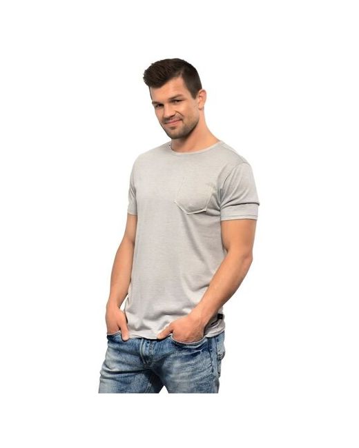 Andrew Christian Футболка Shimmer Tee Heather Grey Gold Размер S