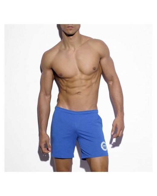 Es Collection Шорты спортивные Fitness Medium Pants Royal Blue Синий Размер S