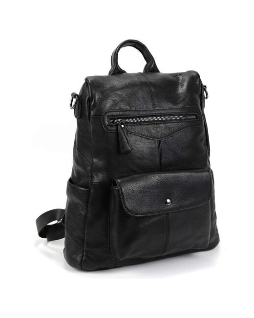 Piove кожаный рюкзак 5050 Блек