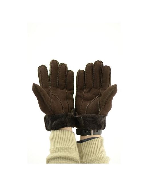 Happy Gloves Перчатки кожаные темно размер XL