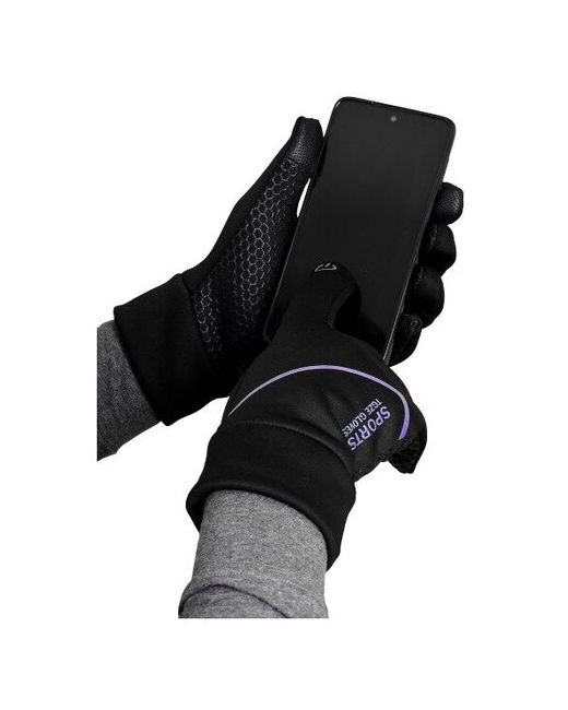 Bombacho Перчатки спортивные/Перчатки для бега и прогулок/перчатки сенсорные серые размер М