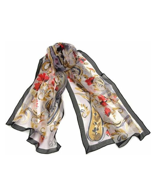 Gaia Стильный шарф с узором Пэйсли и цветочками 812346