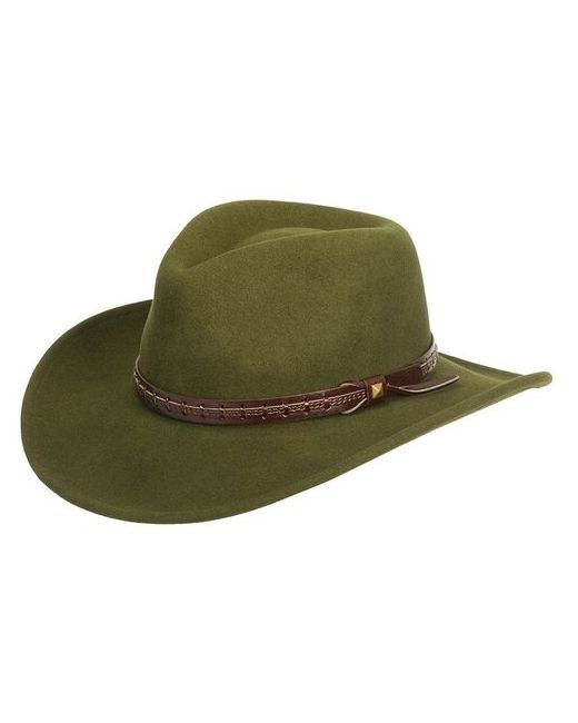 Bailey Шляпа ковбойская арт. W05LFJ FIREHOLE темно-зеленый Размер59