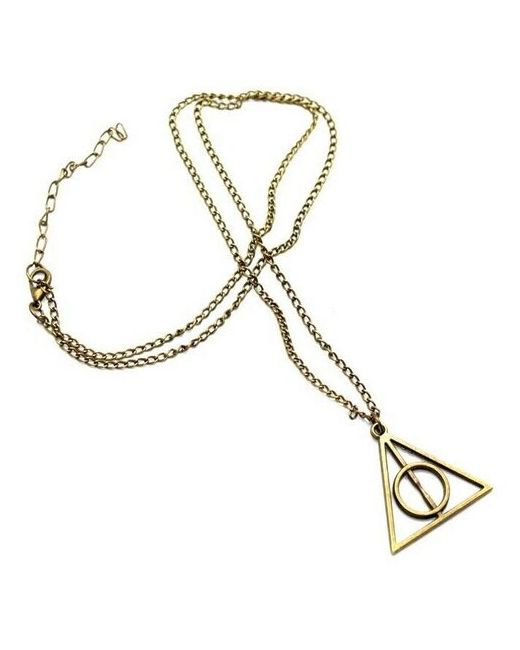Takara Ожерелье треугольное вращающееся Дары Смерти Гарри Поттер бронза