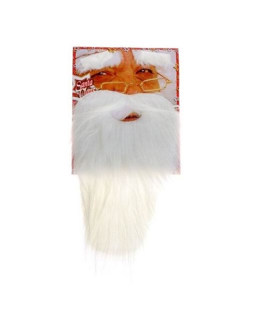 MindSpace Карнавальная борода Дед Мороз с бровями