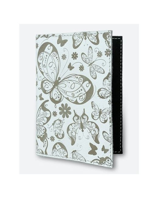 Kaza Обложка для паспорта Орнамент Бабочки